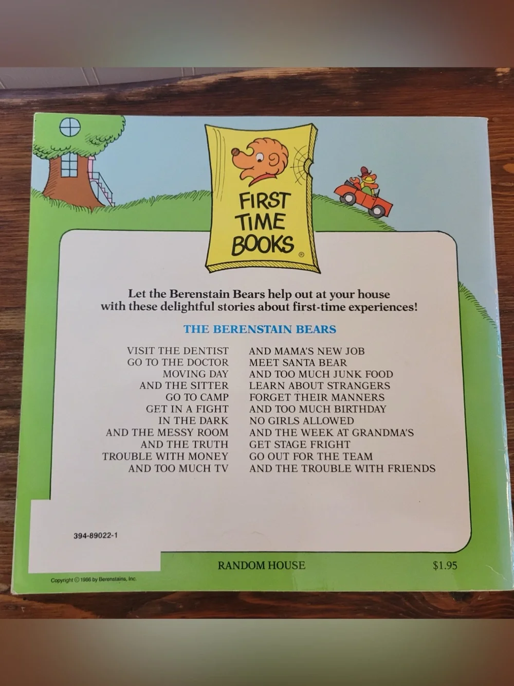 3 Set of Bernstein Bears- Double Dare, Trouble with Friends, & In Crowd